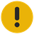 Amarelo com exclamação